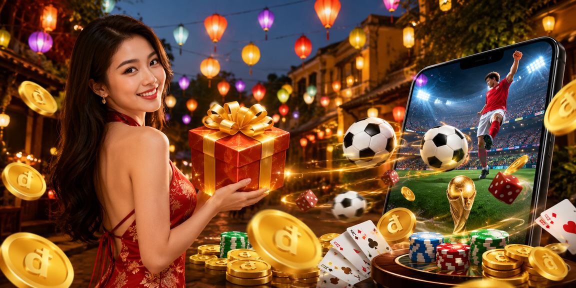 Người chơi tại Hội An thư giãn với trò chơi bài dưới ánh đèn lồng lung linh về đêm
